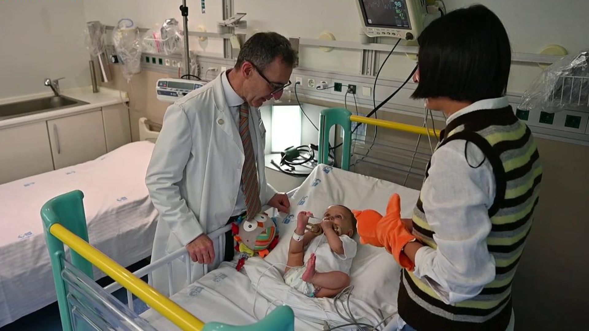 Mariami, la primera bebé menor de un año en recibir un trasplante parcial de corazón en Europa: "Es una alegría enorme"