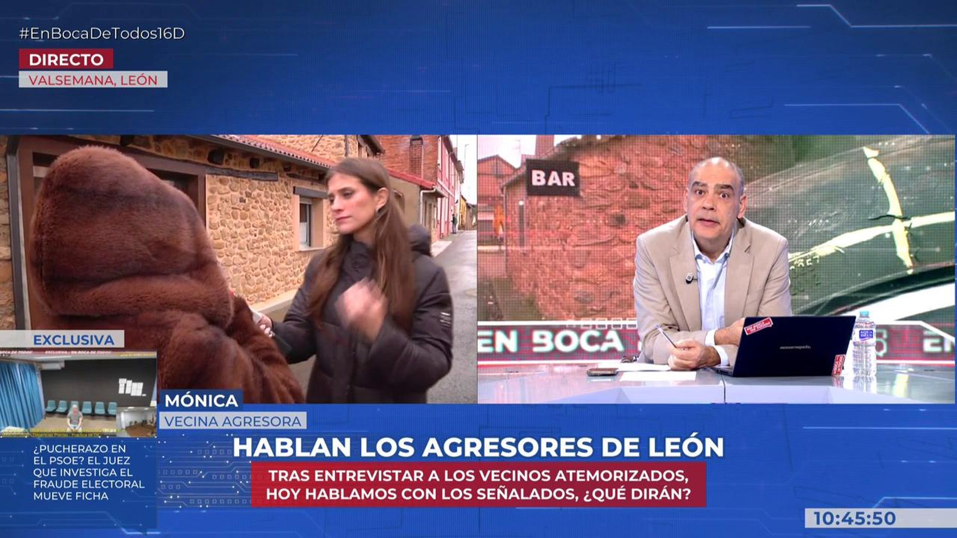 Mónica, supuesta vecina agresora de Valsemana (León): “Intentaron atropellar a mis hijos menores” Mónica, supuesta vecina agresora de Valsemana (León): “Intentaron atropellar a mis hijos menores”