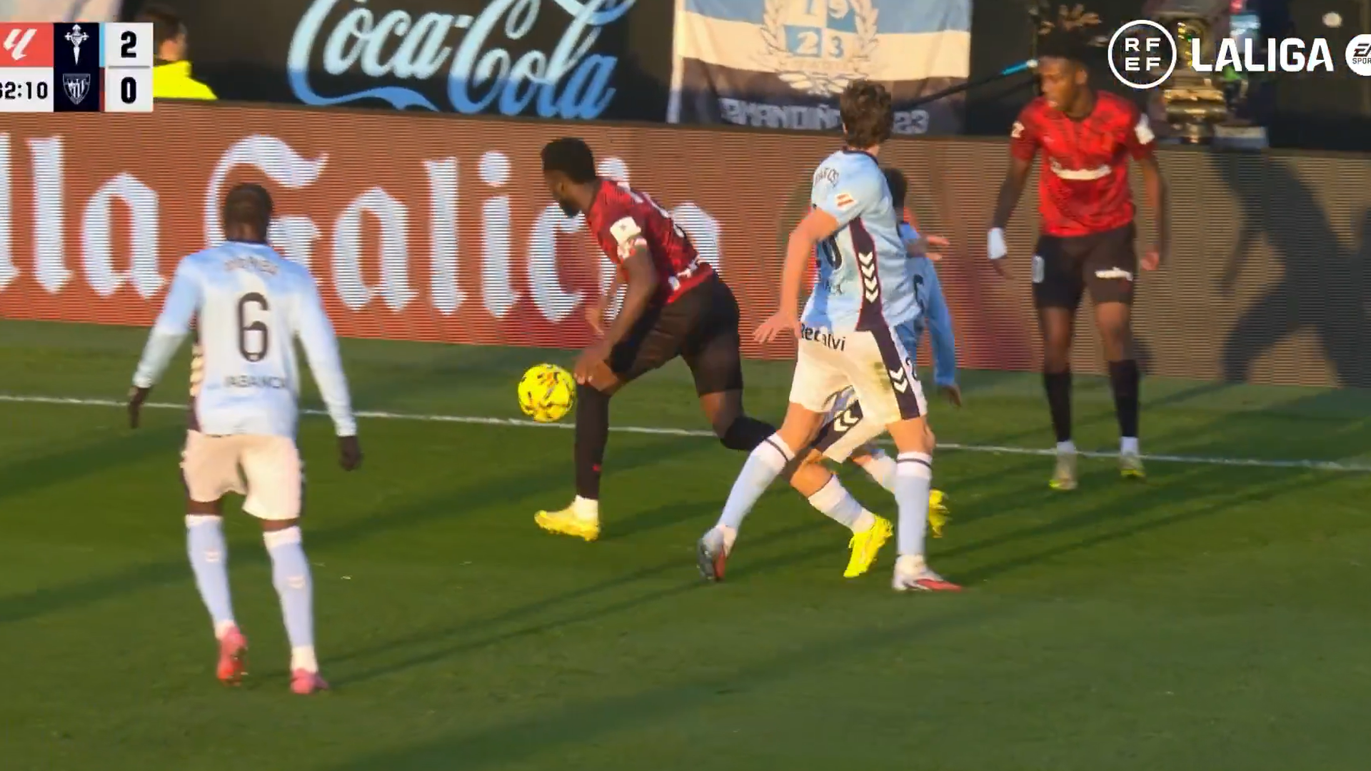 Penalti a Iñaki Williams en el Celta - Athletic Penalti a Iñaki Williams en el Celta - Athletic