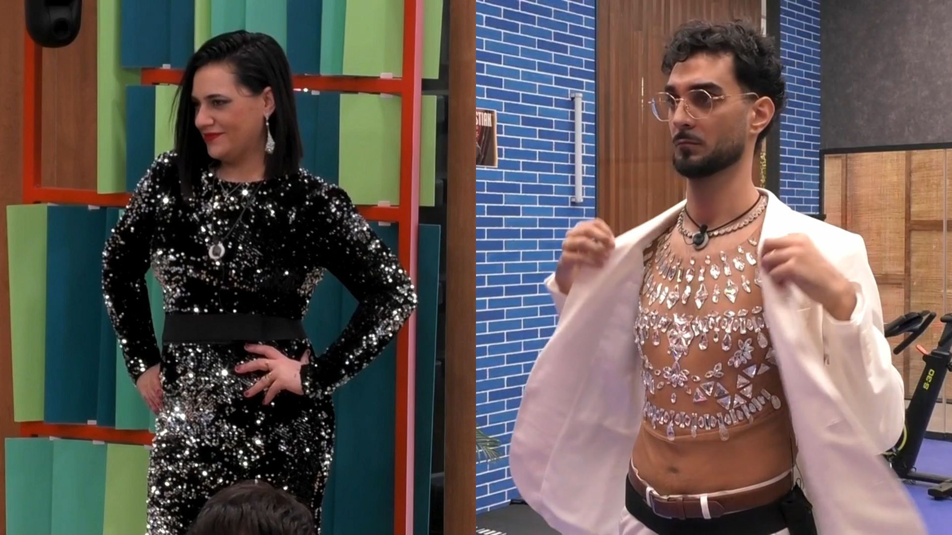 Prueba del vestuario para la final