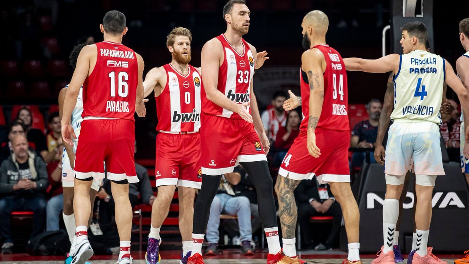 Valencia Basket en el Pireo