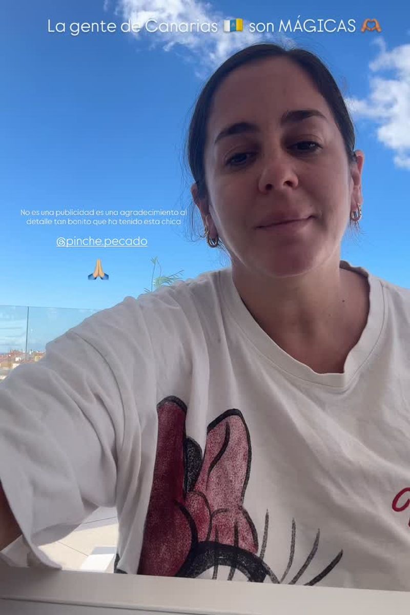 Anabel Pantoja cuenta que su hija Alma ha tenido que ir al médico