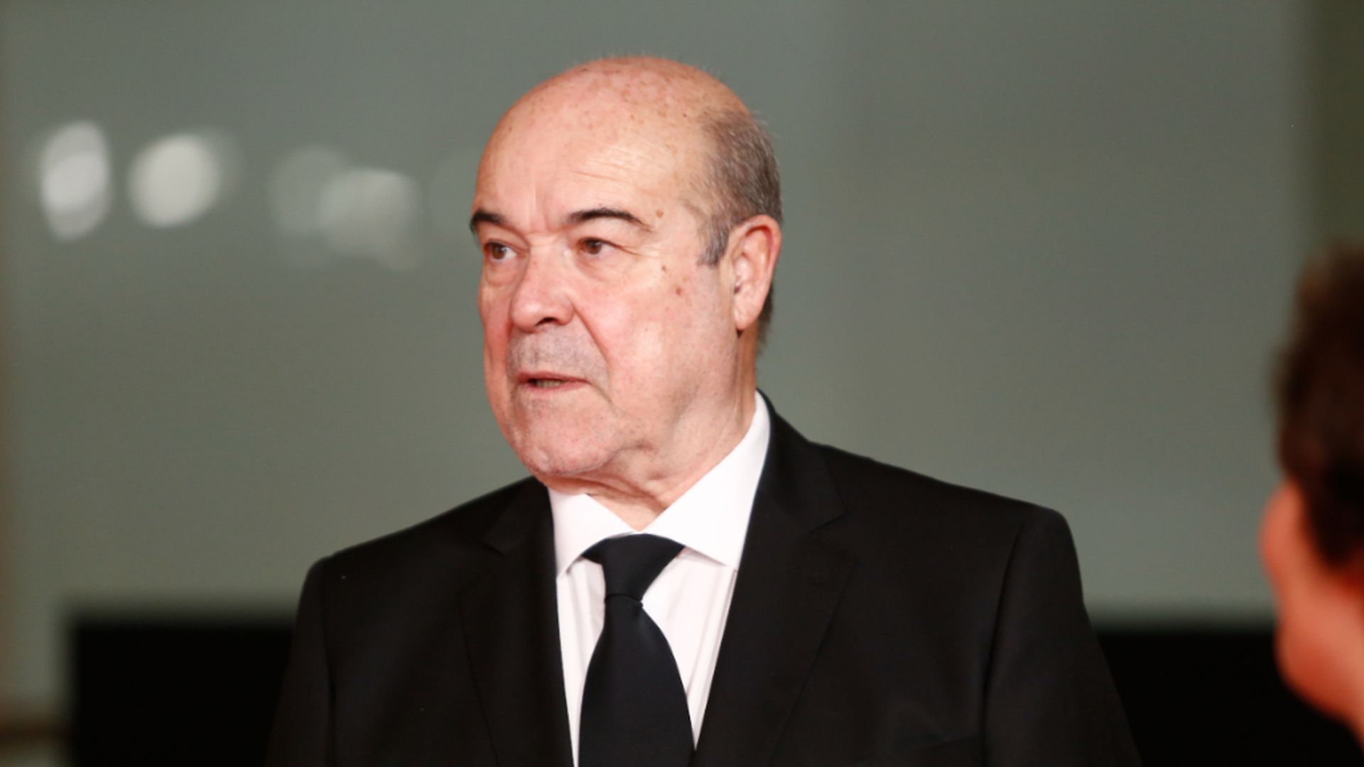 Antonio Resines en un acto