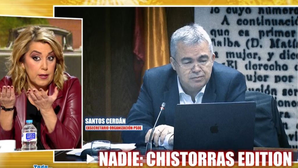 Susana Díaz carga contra Santos Cerdán por su comparecencia en el Senado: "Es infame que haya sido el secretario de Organización"