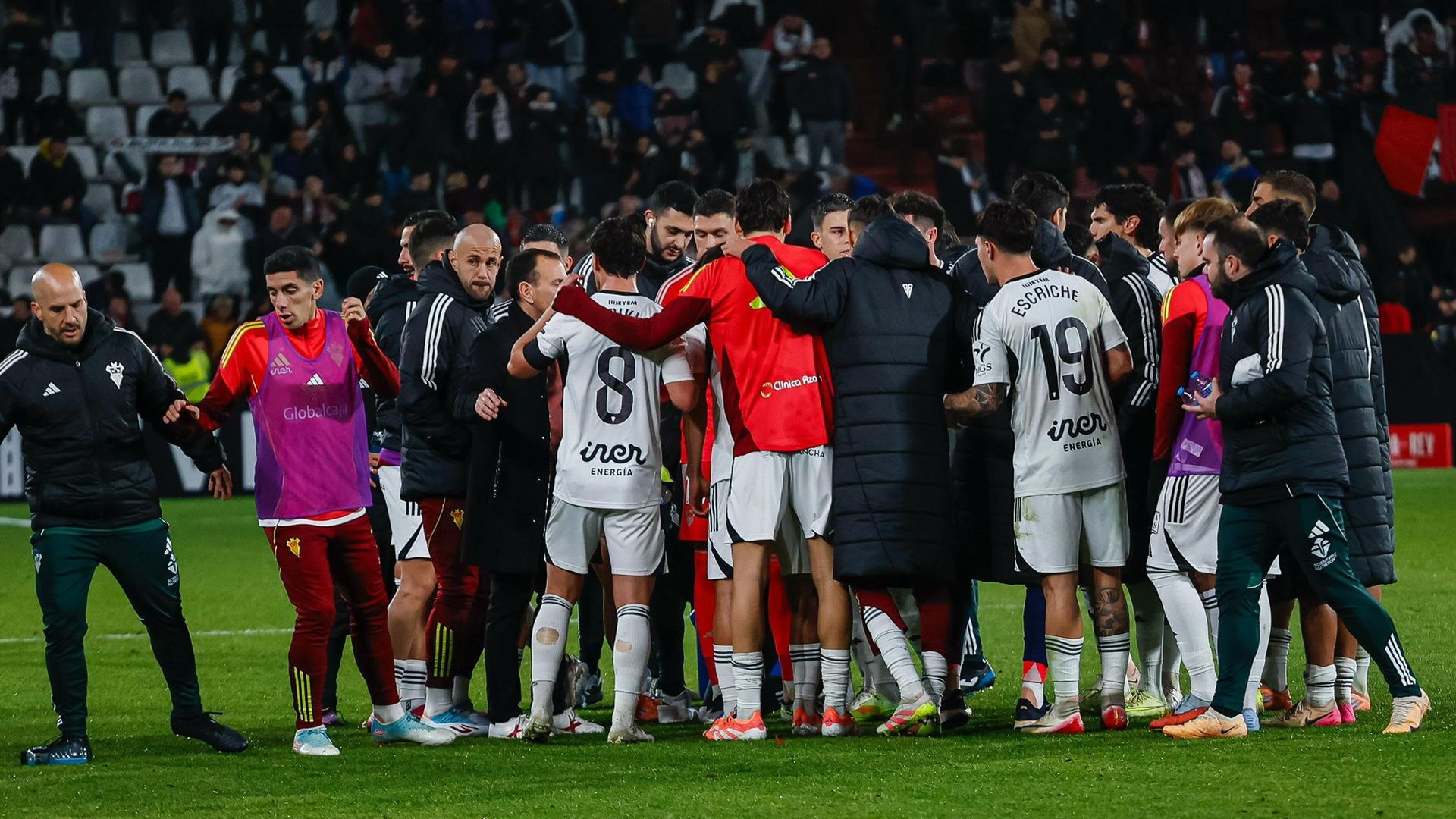 El Albacete celebra su pase a octavos