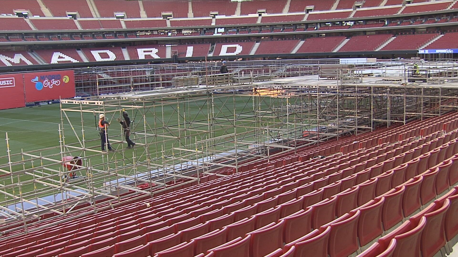 El Metropolitano, en obras