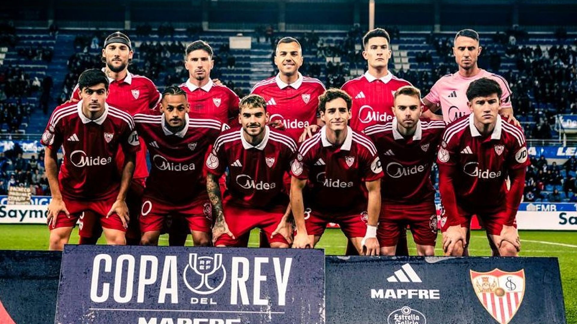 El once del Sevilla ante el Alavés El once del Sevilla ante el Alavés