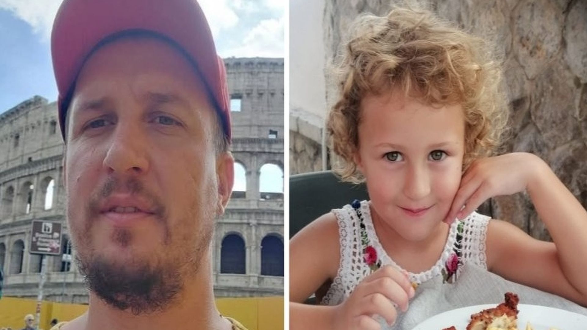 Gina y su padre Gina y su padre