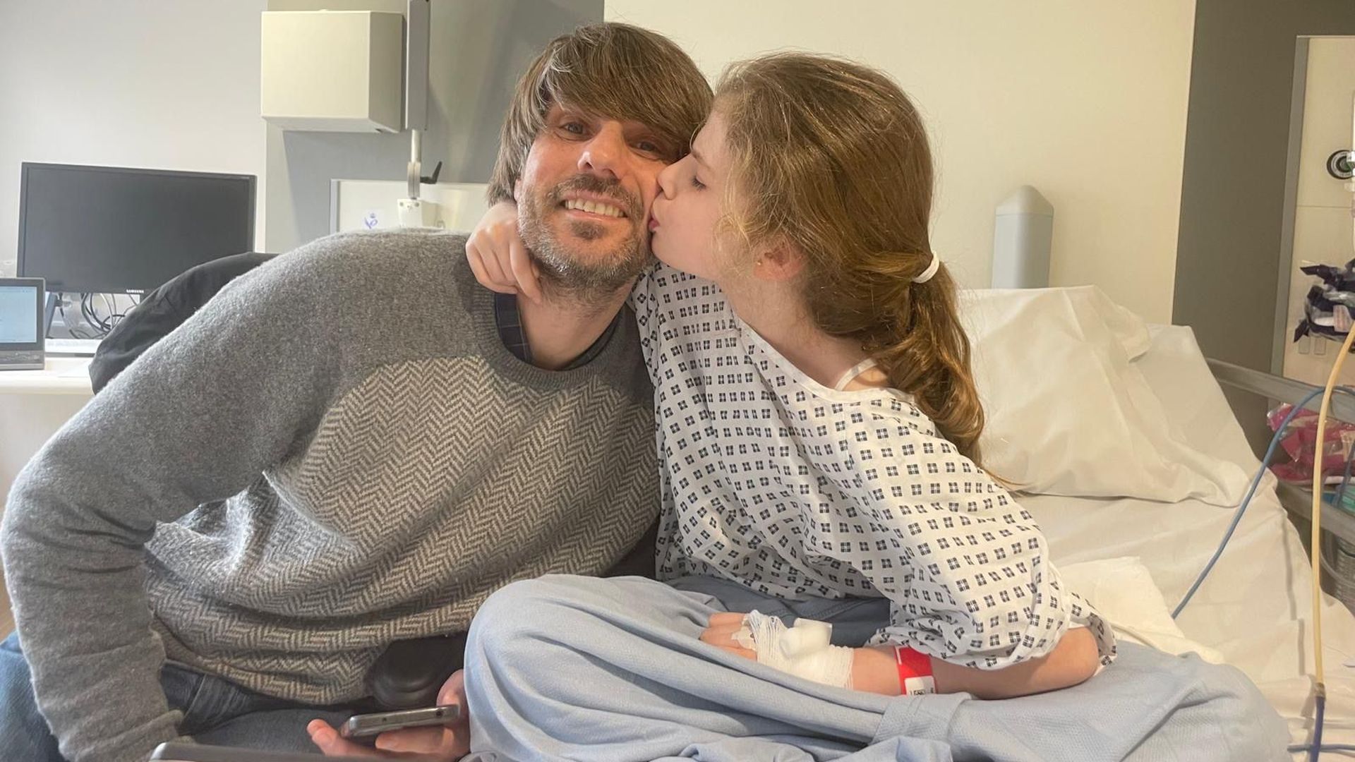 Jose, padre de Lucía, diagnosticada con la enfermedad de Batten hace dos años Jose, padre de Lucía, diagnosticada con la enfermedad de Batten hace dos años