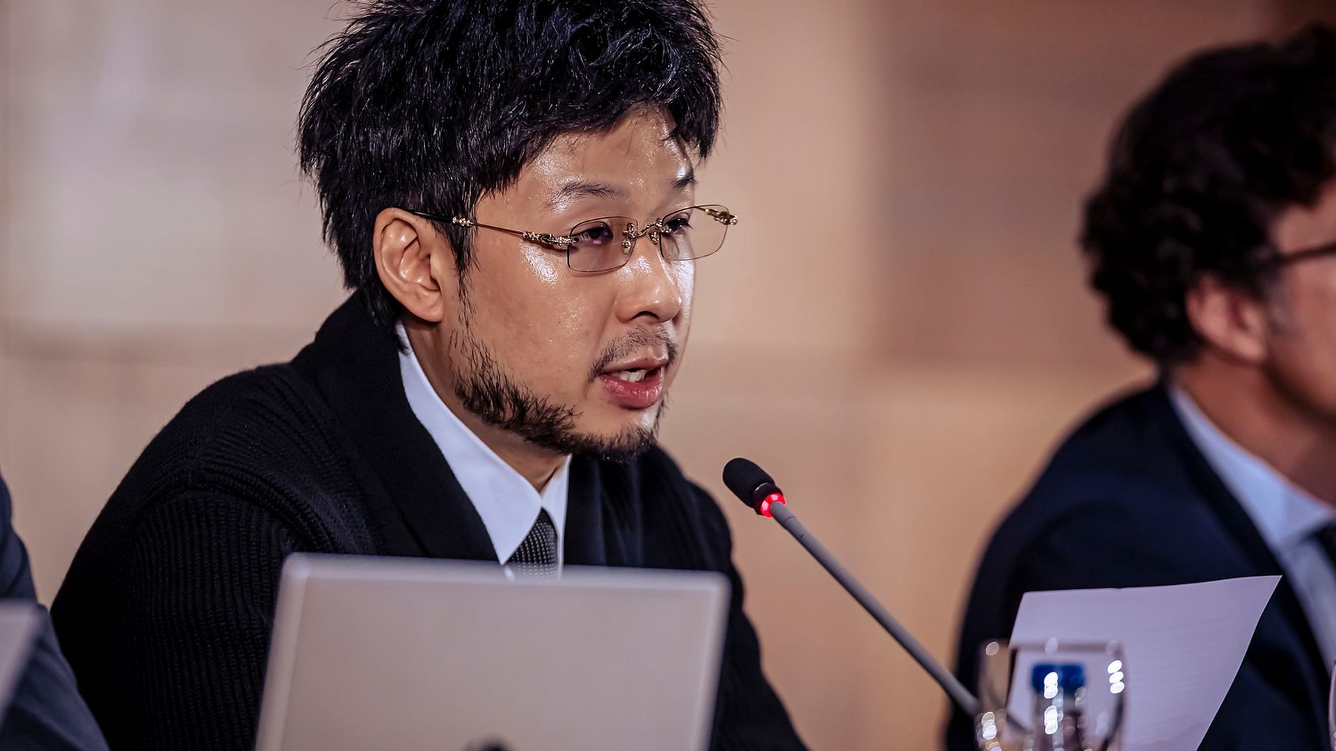 Kiat Lim en la Junta General de Accionistas del Valencia CF