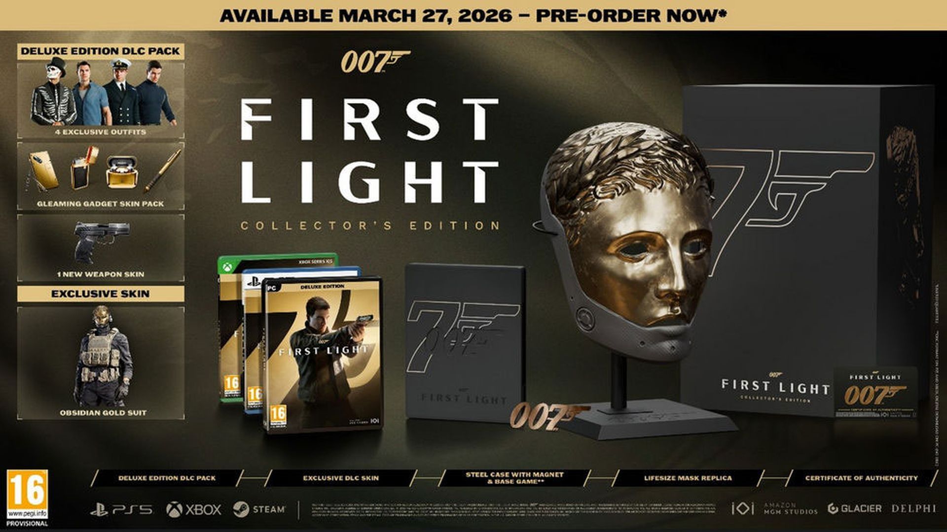 La Edición Coleccionista de 007 First Light