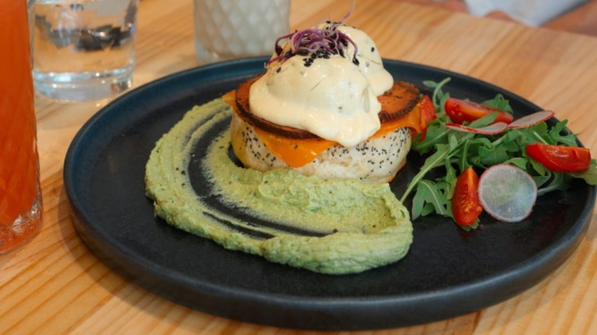 Los huevos veganos son una de sus especialidades