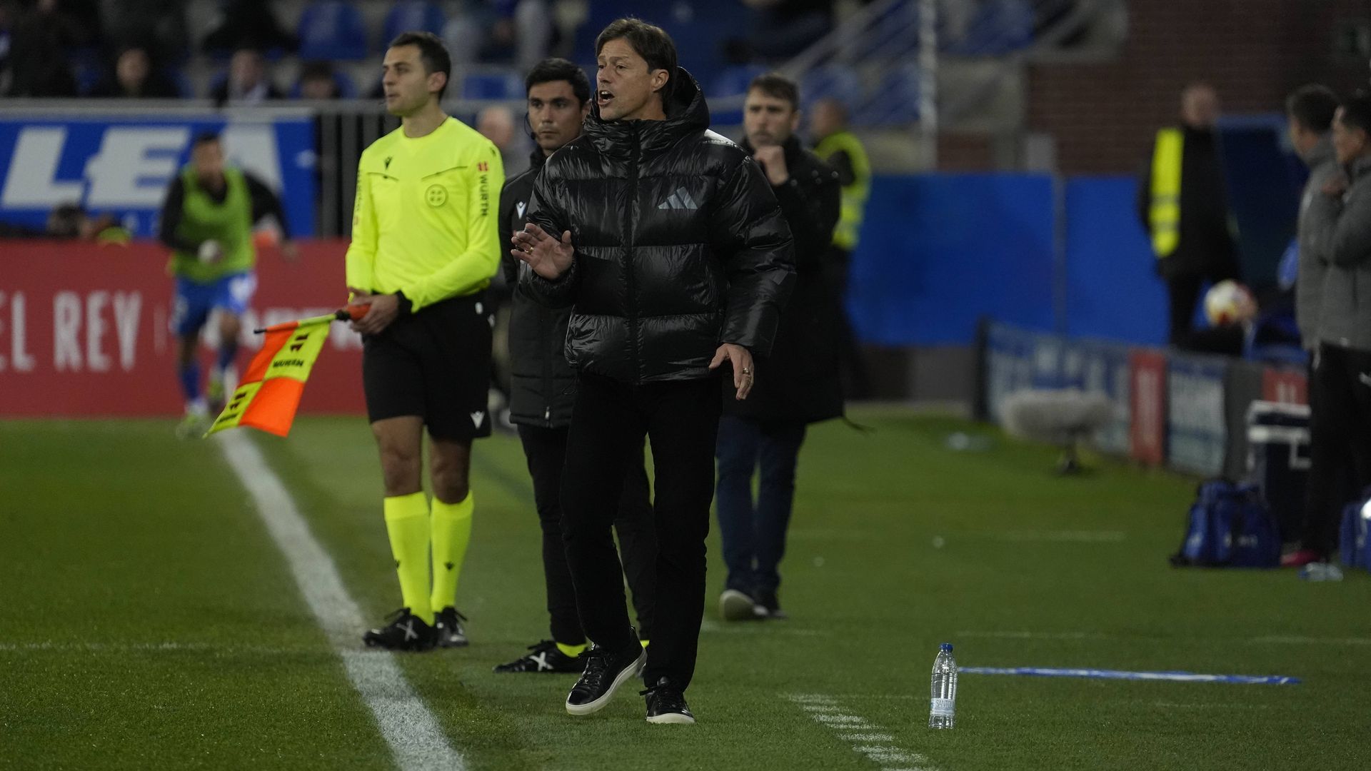 Matías Almeyda, en el Alavés-Sevilla de Copa Matías Almeyda, en el Alavés-Sevilla de Copa