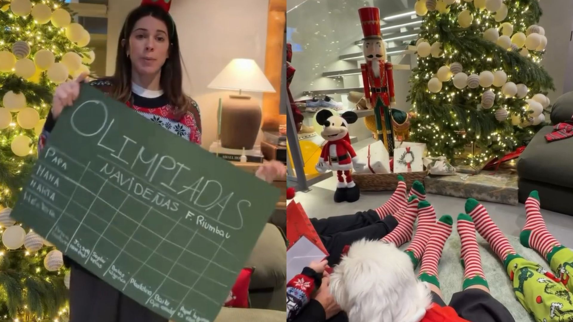 Olimpiadas Navideñas de la familia Riumbau