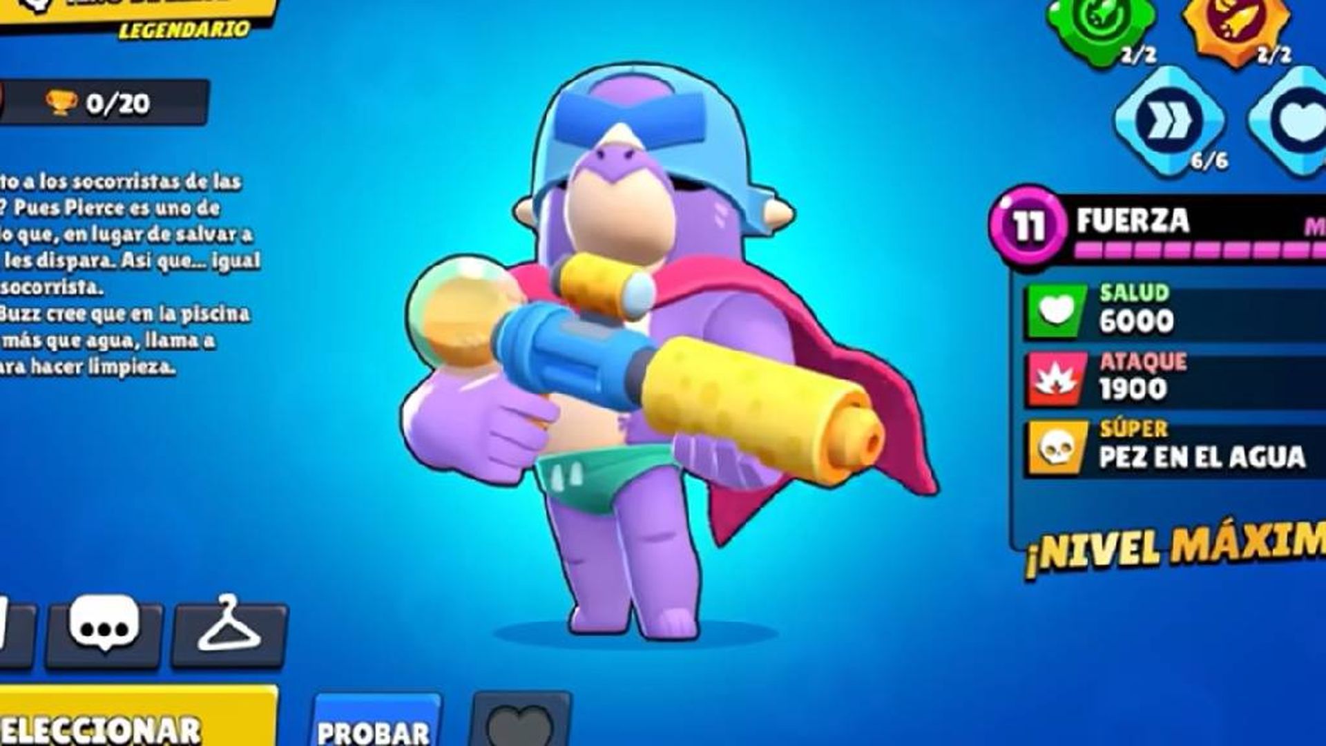 Pierce, el nuevo brawler legendario de Brawl Stars Pierce, el nuevo brawler legendario de Brawl Stars