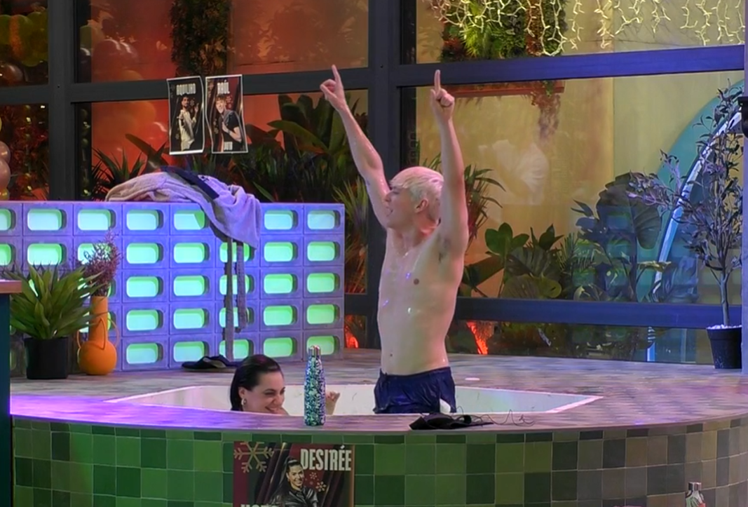 Raúl lo da todo al ritmo de Robe Iniesta