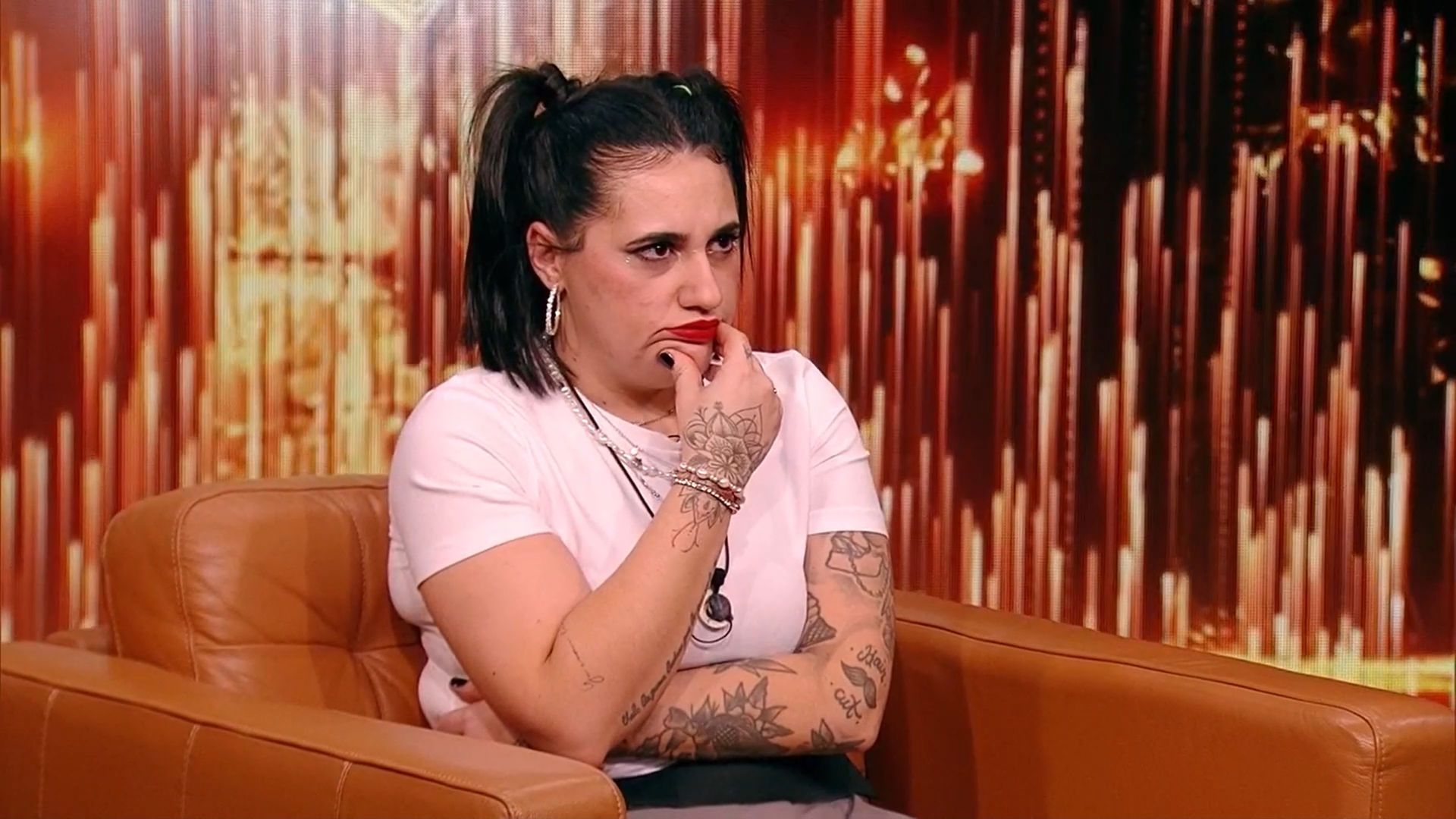 Rocío durante el concurso