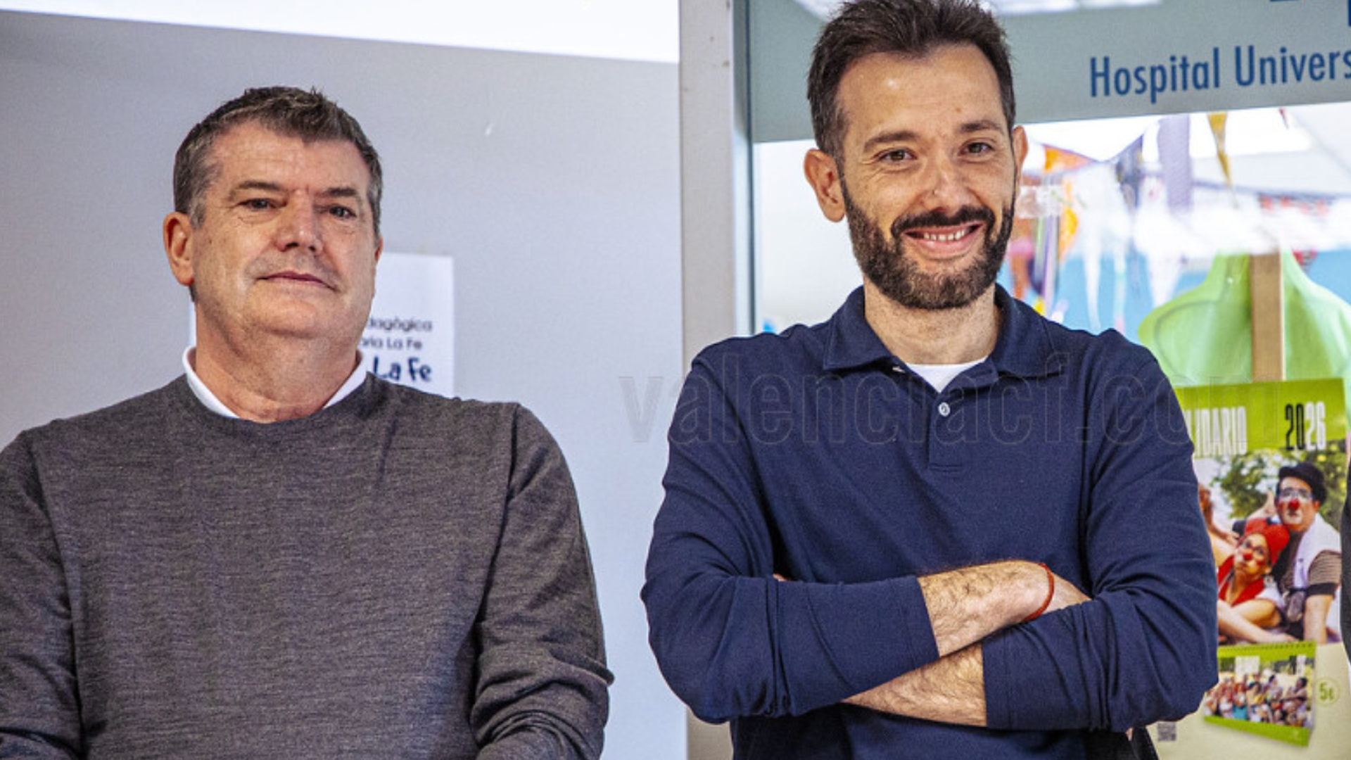 Ron Gourlay y Carlos Corberán