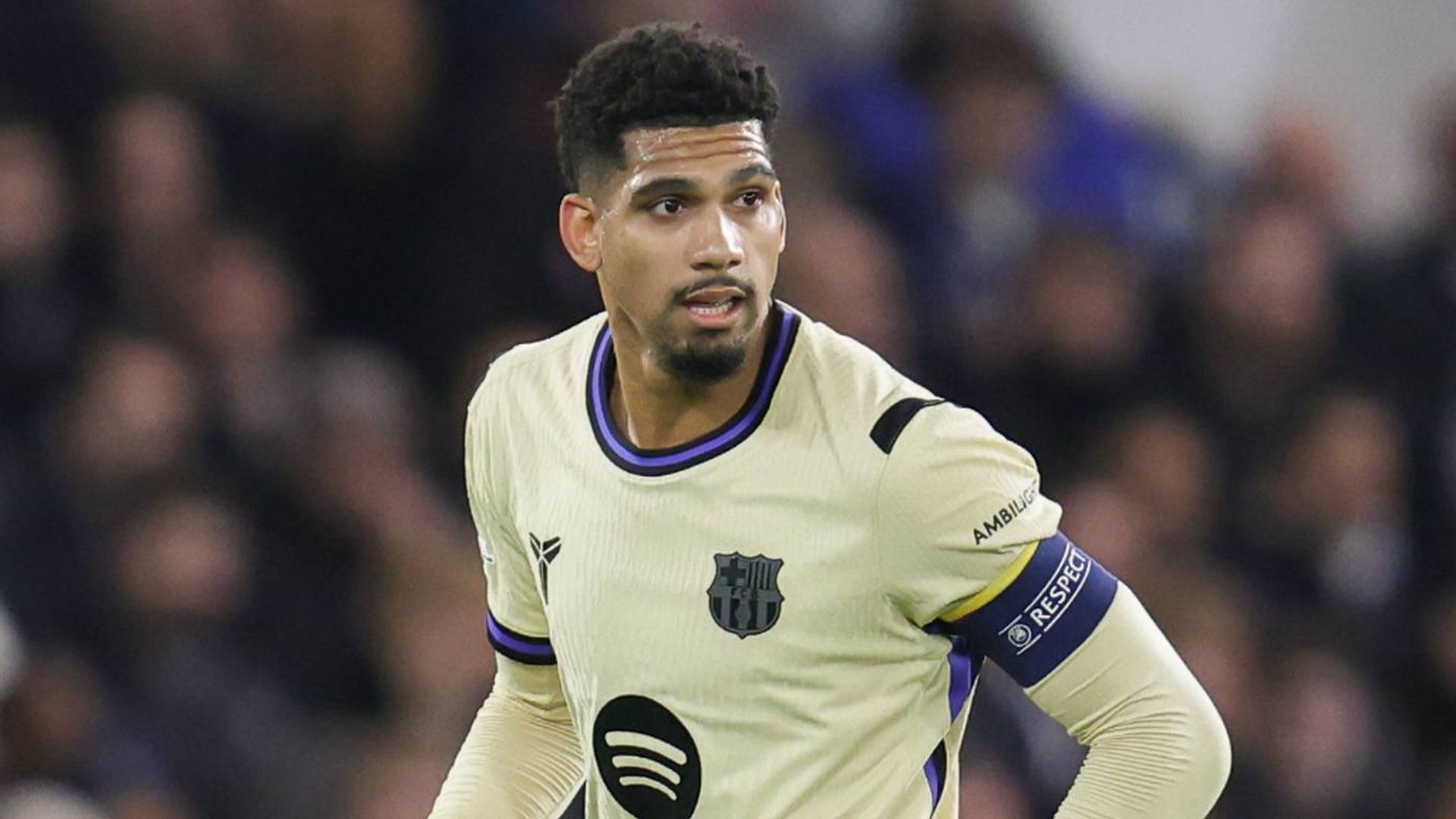 Ronald Araújo, durante un partido con el Barcelona Ronald Araújo, durante un partido con el Barcelona