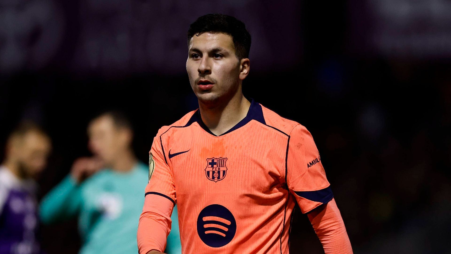 Roony Bardghji, durante un partido con el Barcelona