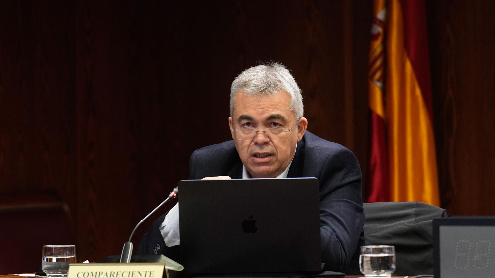 Santos Cerdán en el Senado