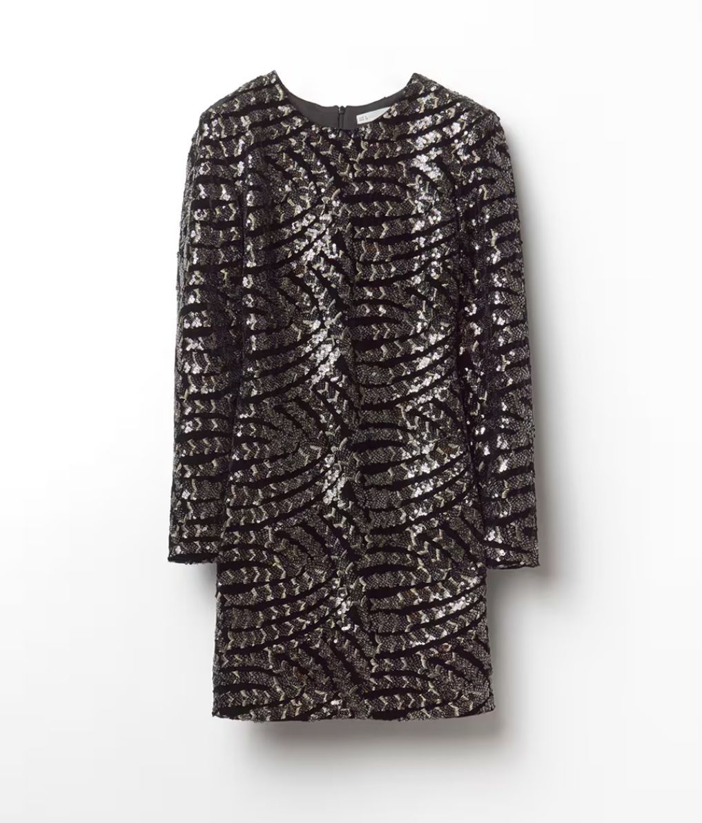 Vestido de lentejuelas velvet – Sfera