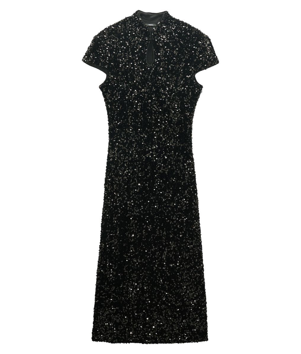 Vestido midi de lentejuelas – Parfois