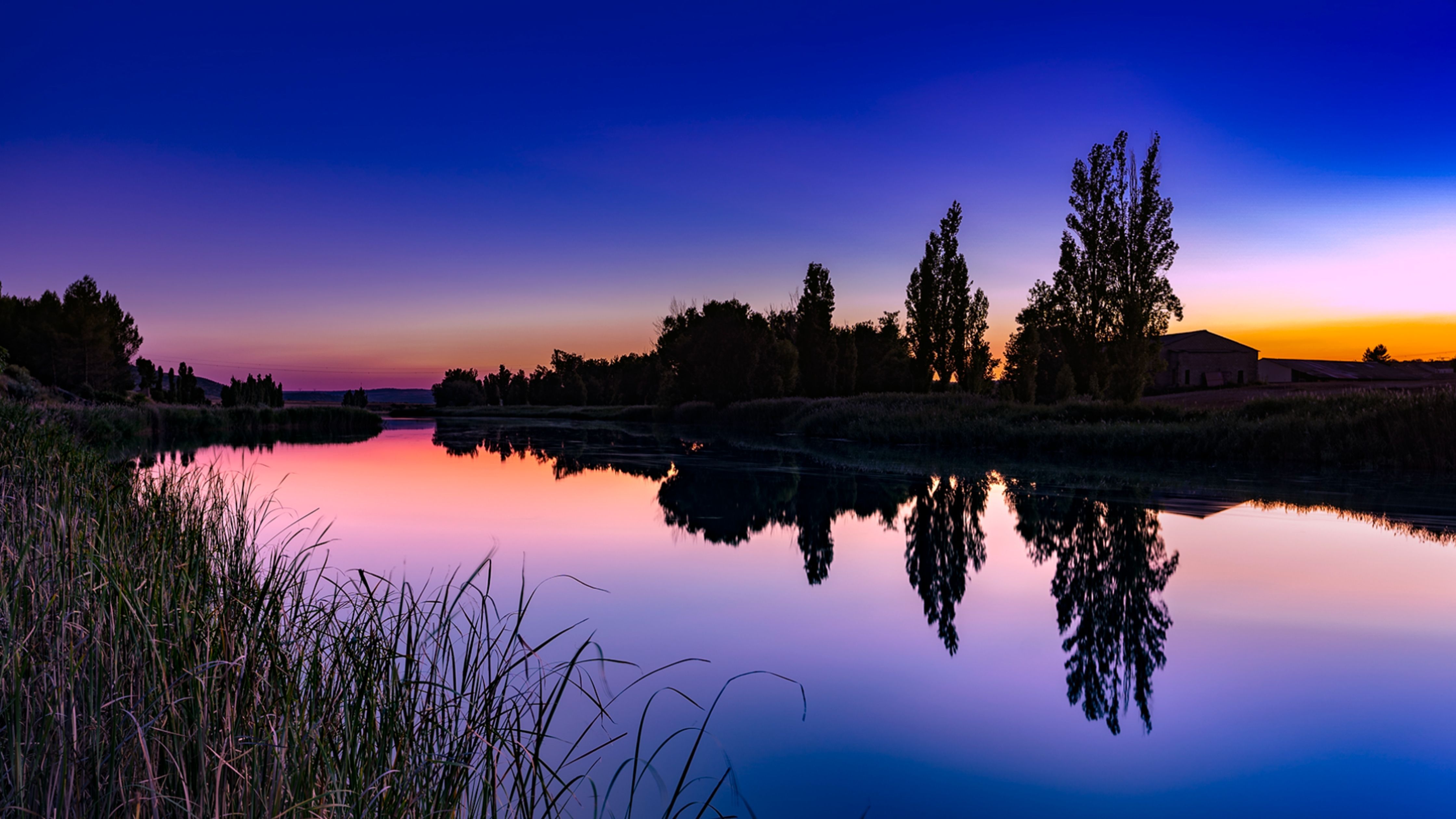 Vista del río Tajo a su paso por las inmediaciones de Albalate Ayuntamiento de Albalate de Zorita