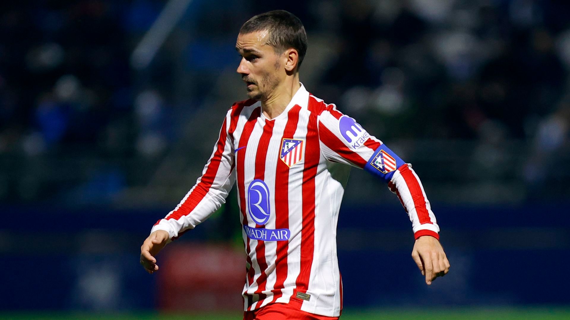 Antoine Griezmann en el partido frente al Atlético Baleares