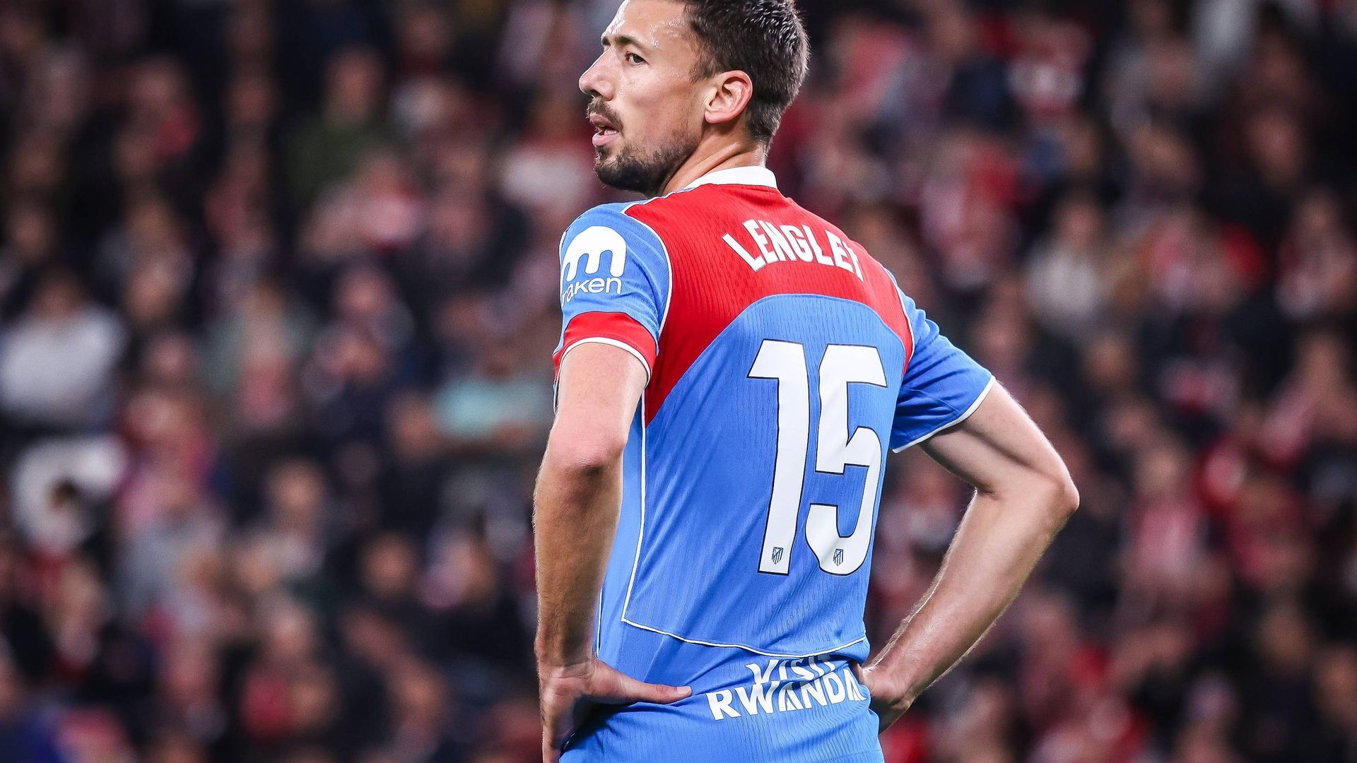 Clément Lenglet, en un partido del Atlético Clément Lenglet, en un partido del Atlético