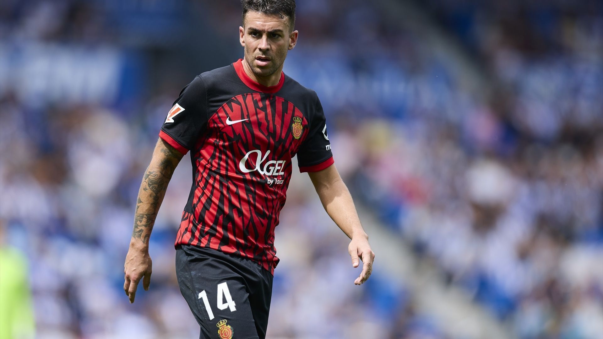 Dani Rodríguez, en un partido con el Mallorca Dani Rodríguez, en un partido con el Mallorca