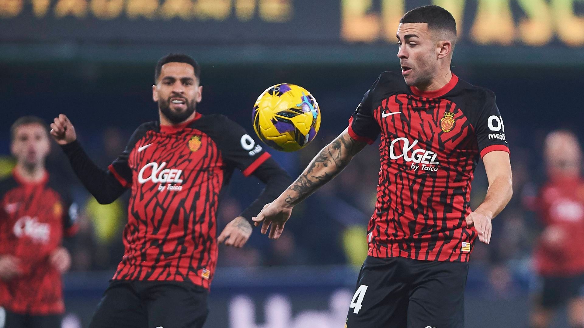 Dani Rodríguez, en un partido con el Mallorca