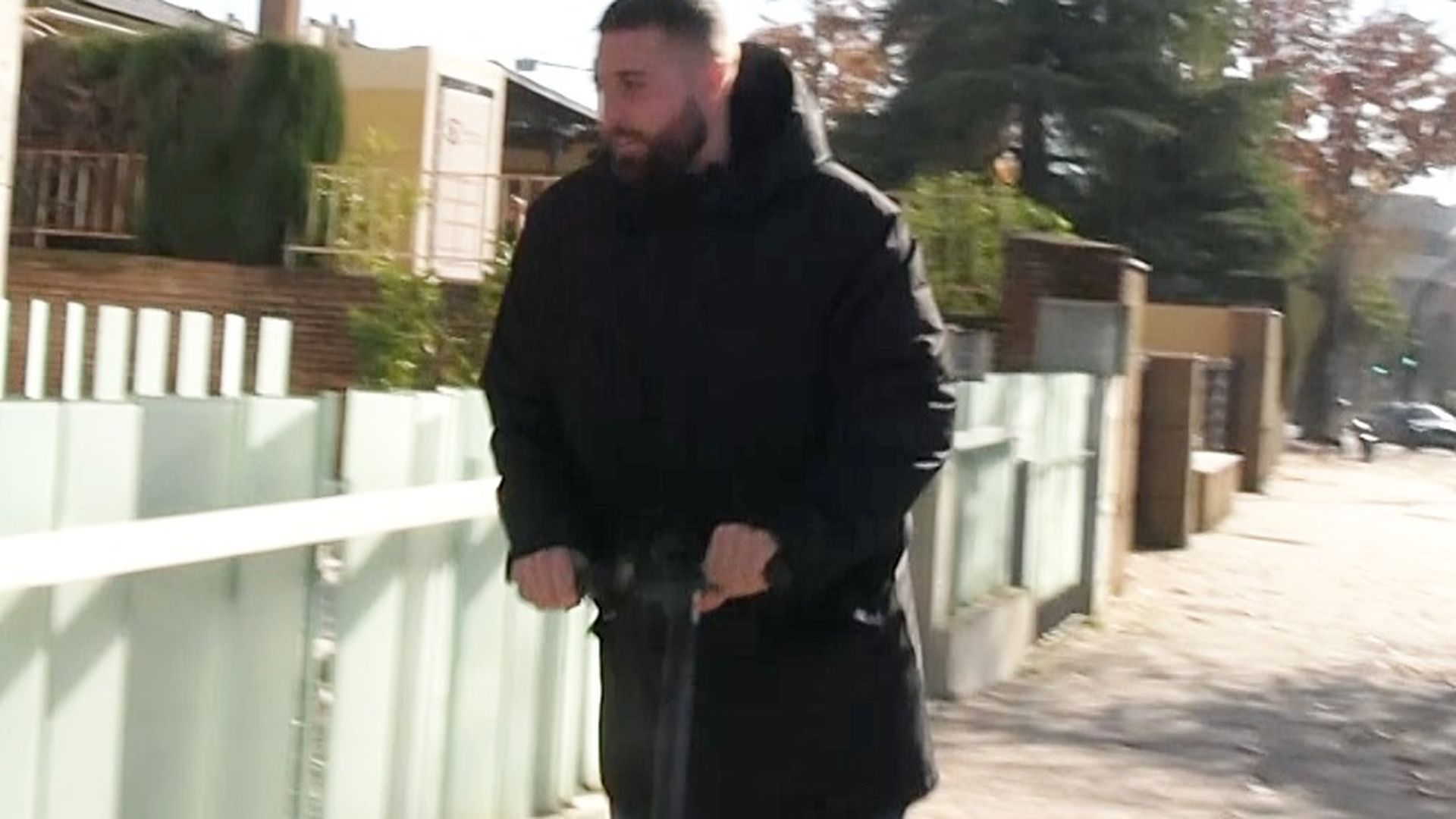 David Rodríguez, captado en Córdoba tras salir a la luz su conflicto con Merchi Bernal