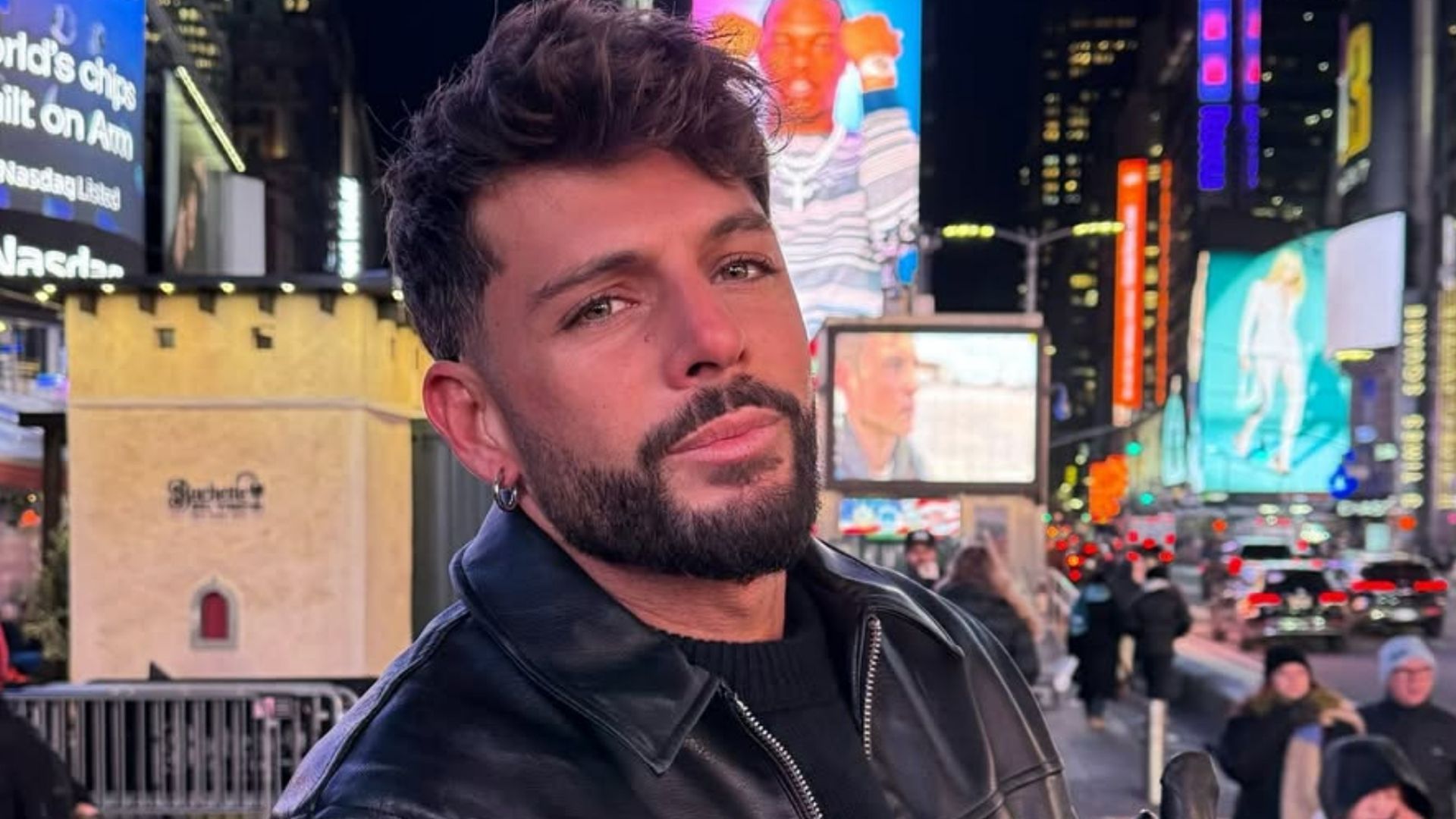 El cantante Álvaro García