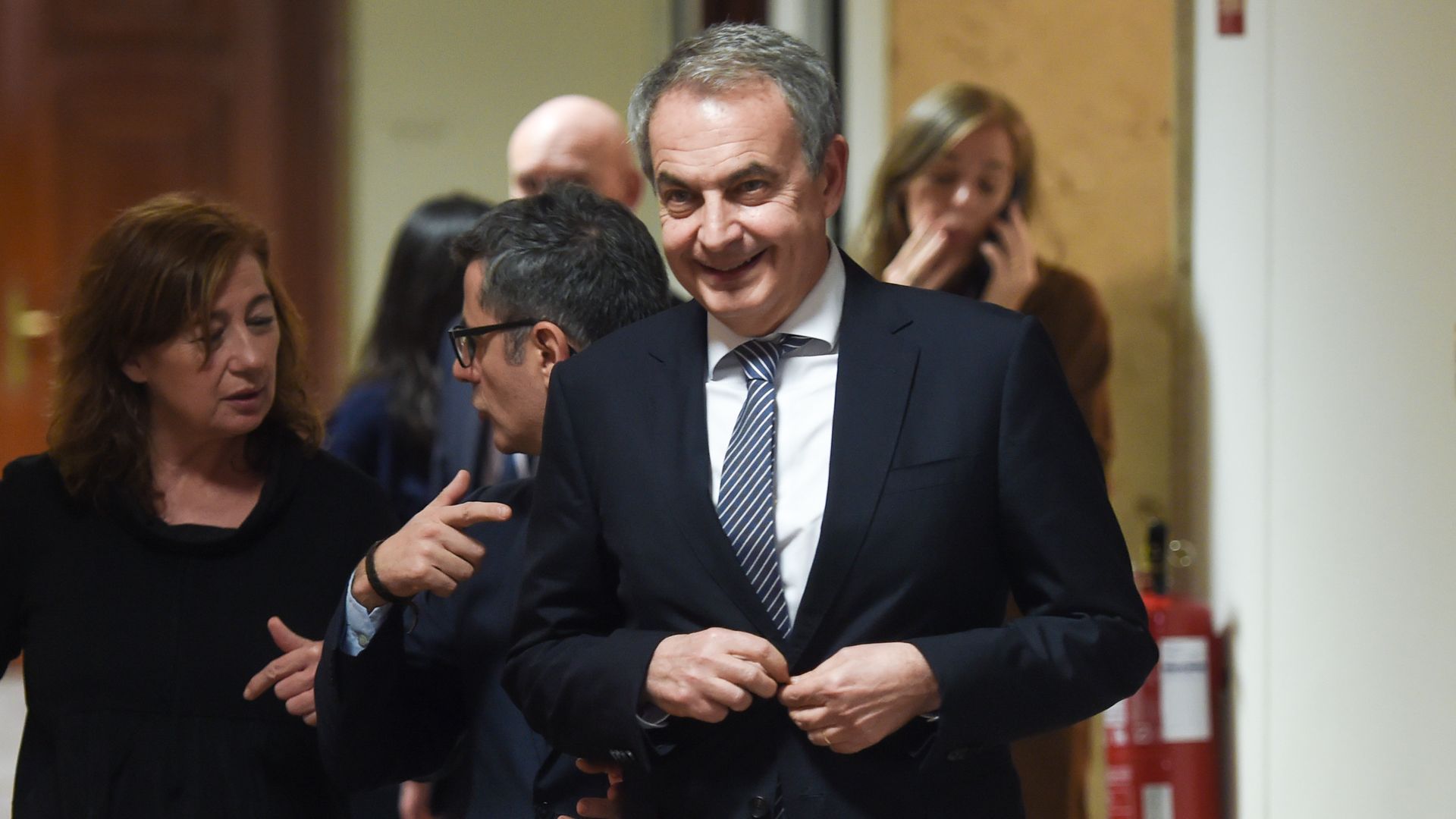 El expresidente José Luis Rodríguez Zapatero El expresidente José Luis Rodríguez Zapatero