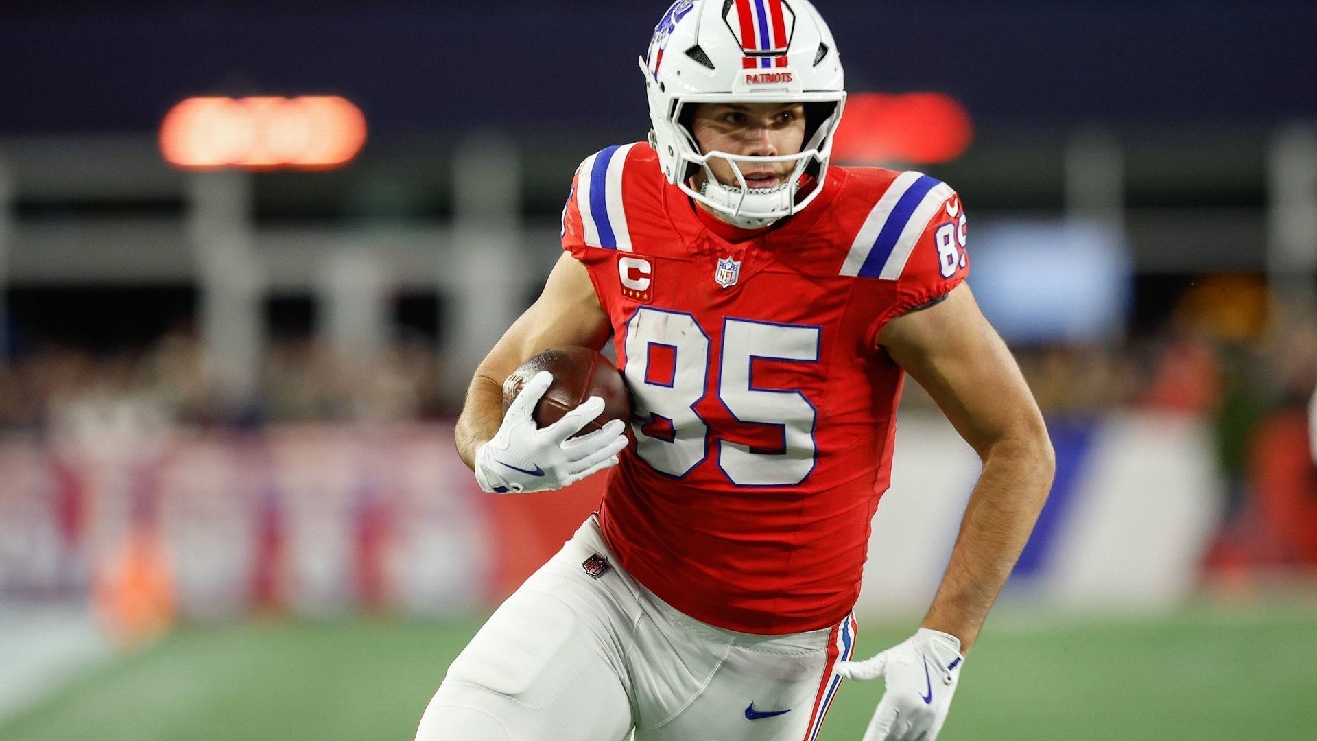 Hunter Henry, en un partido con los New England Patriots Hunter Henry, en un partido con los New England Patriots