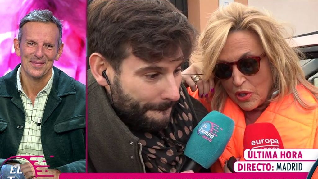 La emoción de Lydia Lozano en directo en 'El tiempo justo' al hablar del alta de su marido