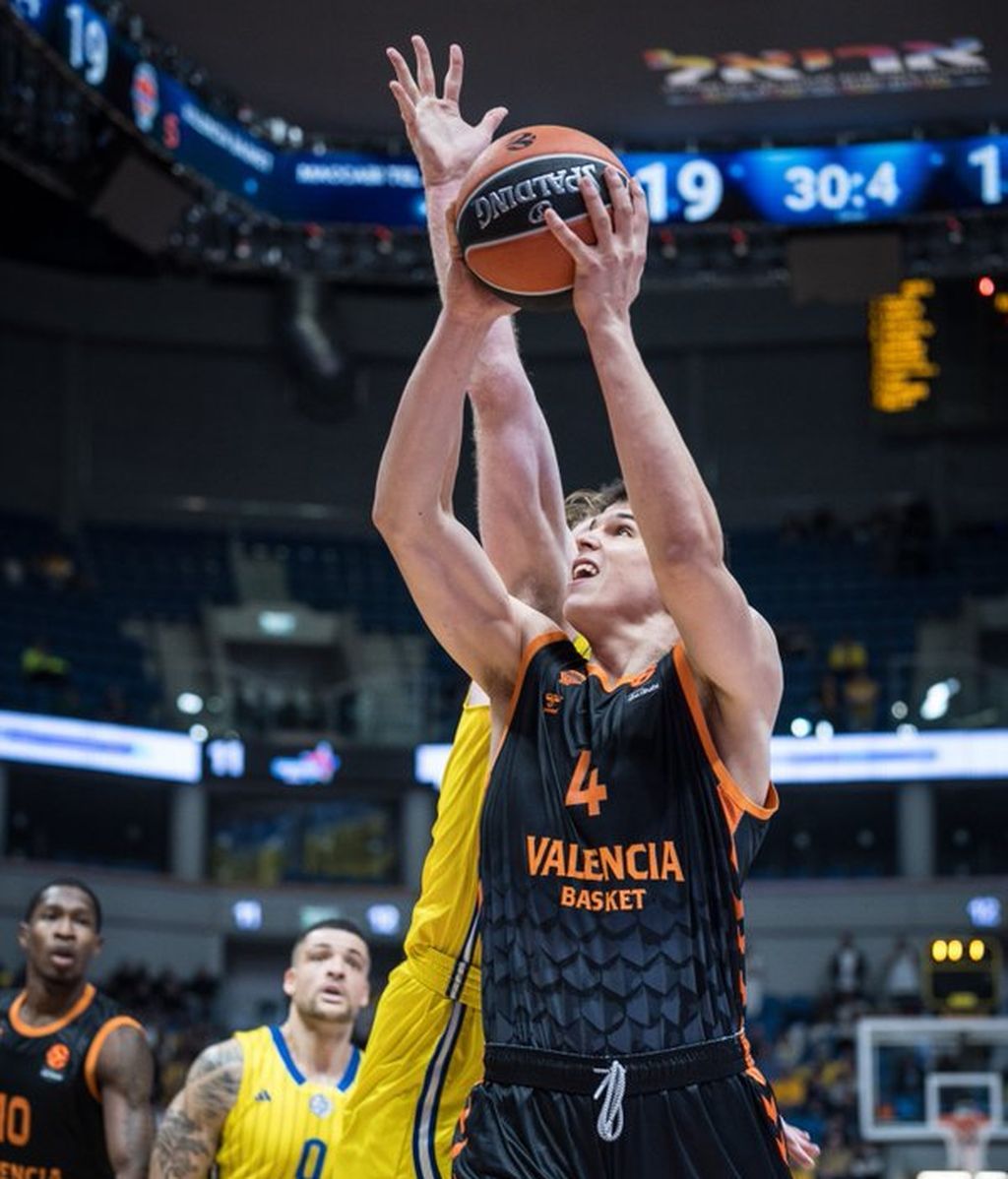 La visita del Valencia Basket a Israel acaba en derrota e "insultos racistas" de sus aficionados (85-82)
