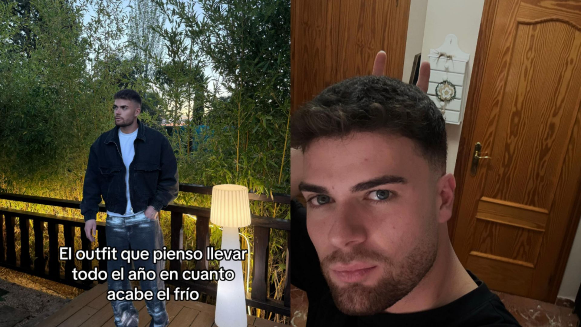 Las fotos que ha compartido Darío en TikTok