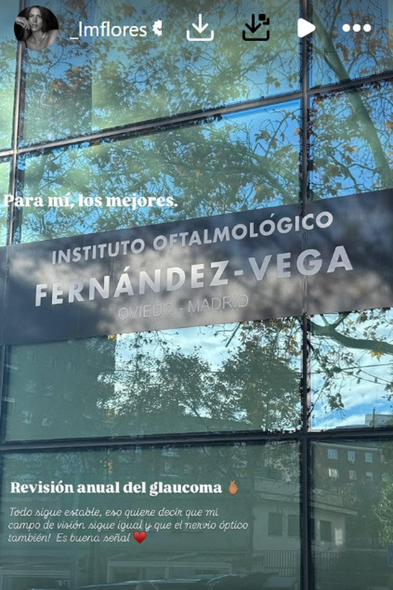 Laura Matamoros da la última hora de su revisión médica anual