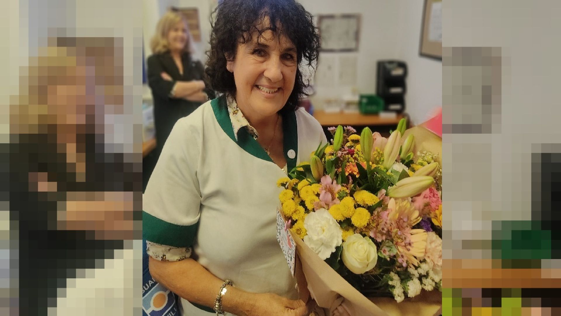 María Luisa, limpiadora del centro de salud Cerro del Águila en Sevilla María Luisa, limpiadora del centro de salud Cerro del Águila en Sevilla
