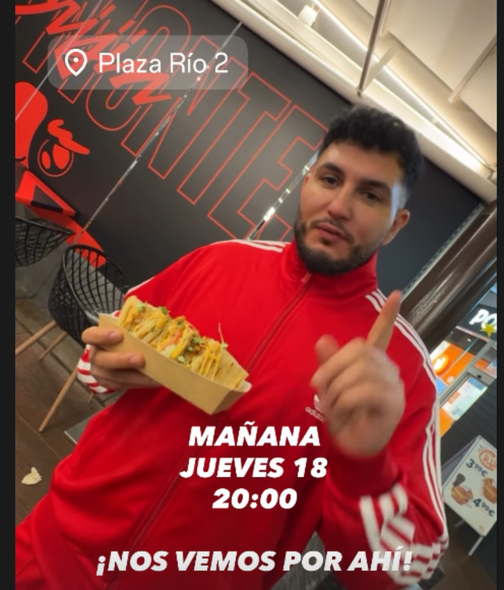 Omar Montes, en su nuevo local de kebabs