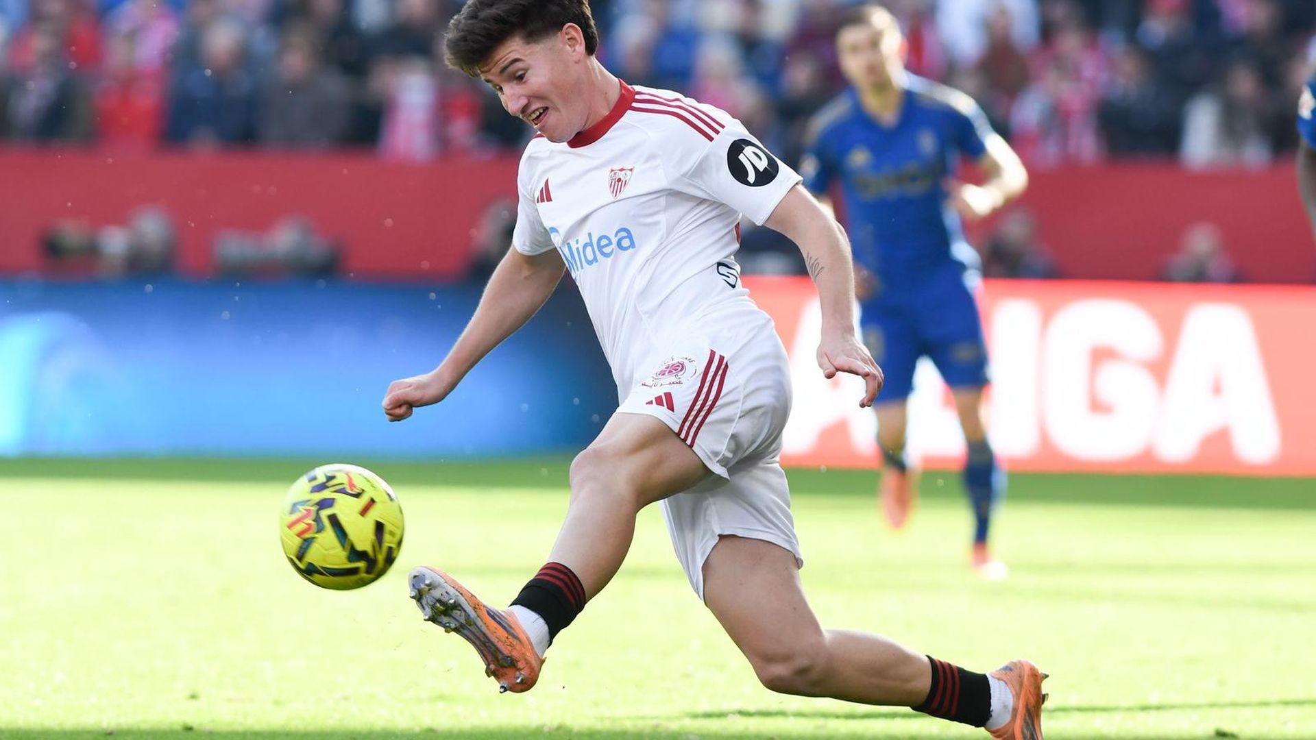 Oso, en el Sevilla - Oviedo Oso, en el Sevilla - Oviedo