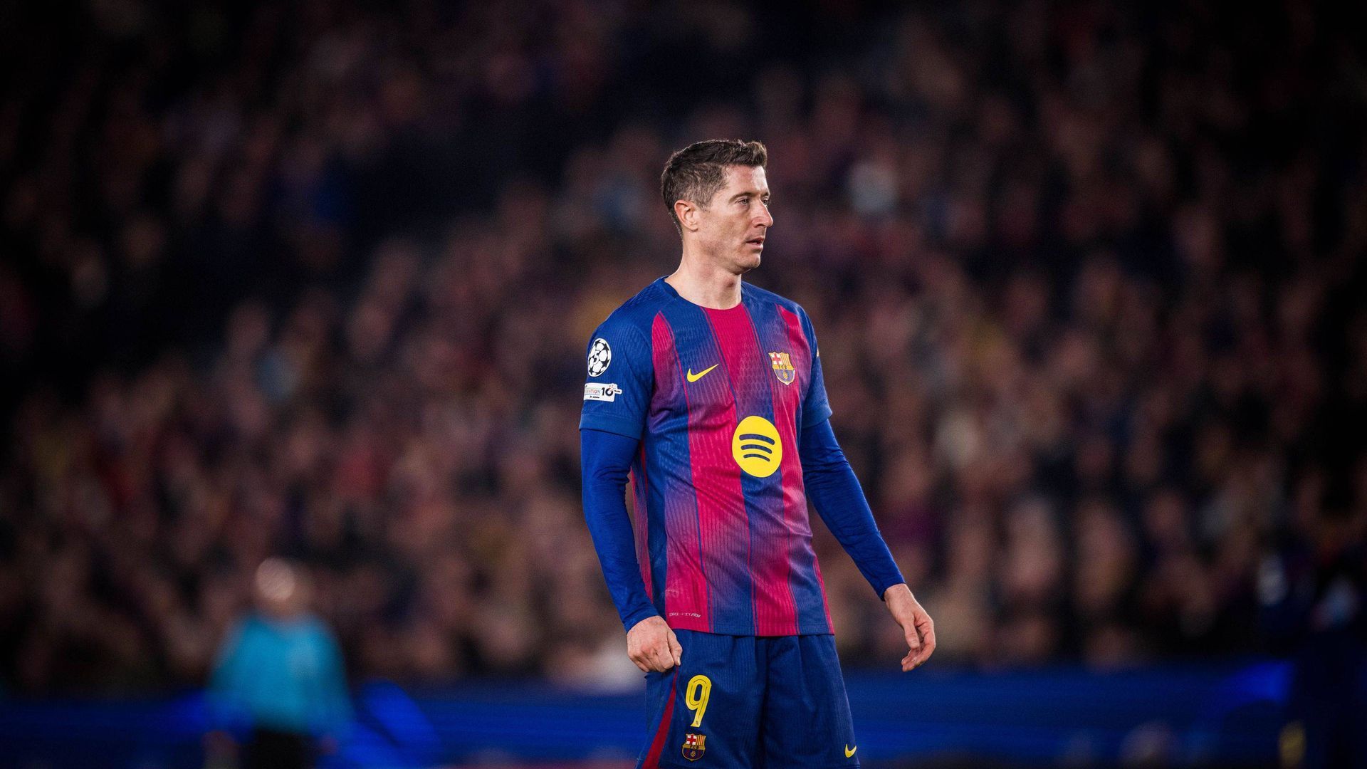 Robert Lewandowski con el FC Barcelona Robert Lewandowski con el FC Barcelona