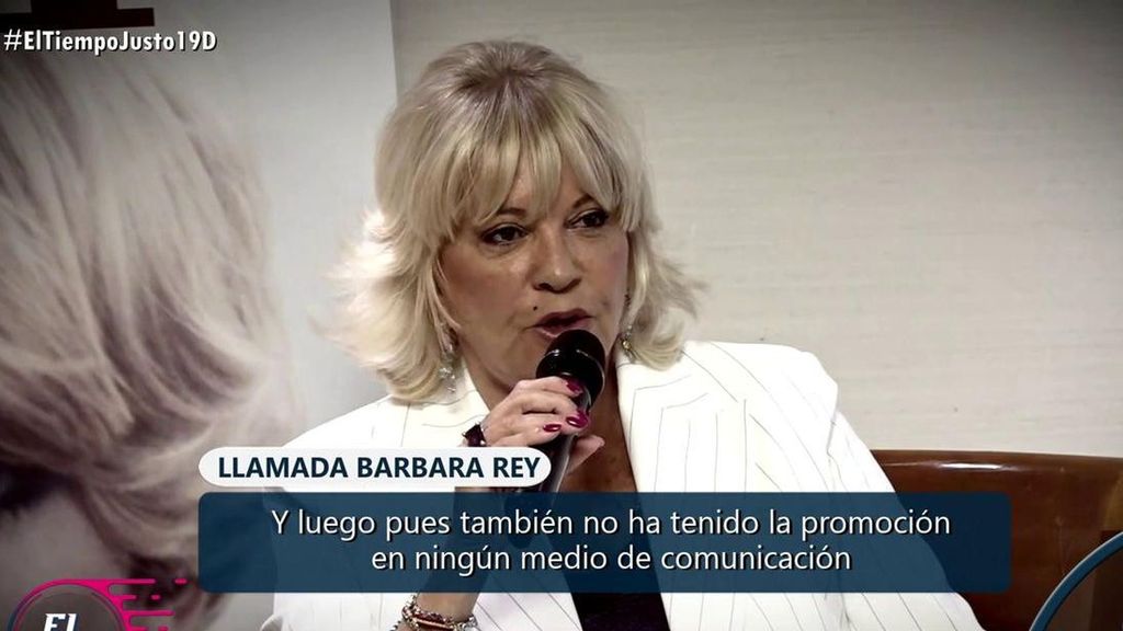 Bárbara Rey denuncia vetos a sus memorias y vuelve a acusar a una 'mano negra': "Todavía me pregunto el por qué, pero ellos sabrán"