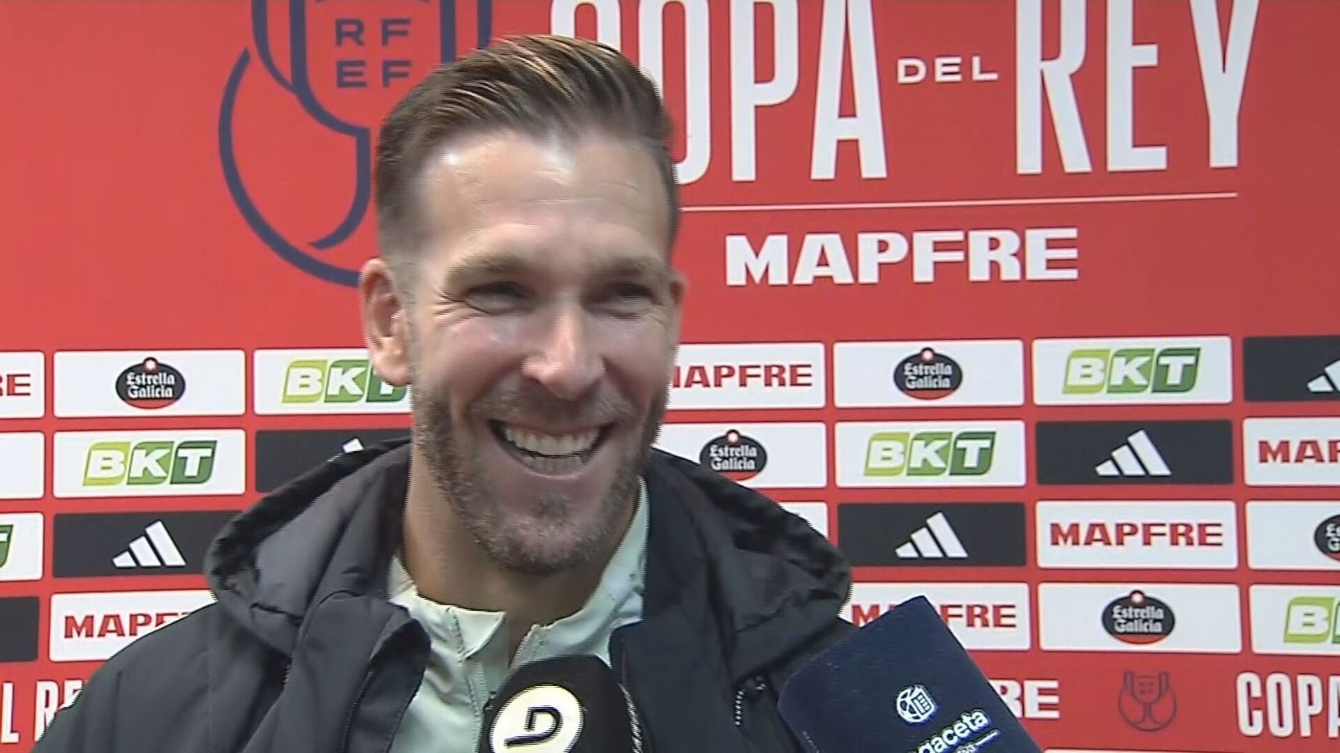 Adrián San Miguel sueña con la Copa Adrián San Miguel sueña con la Copa