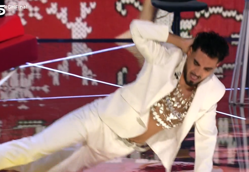 Aquilino lo da todo en plató