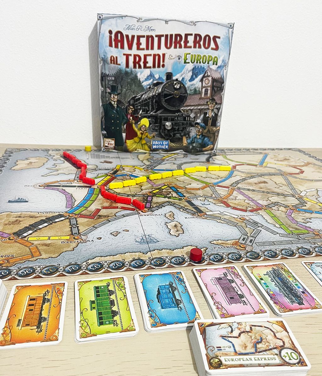 Aventureros al Tren: Europa