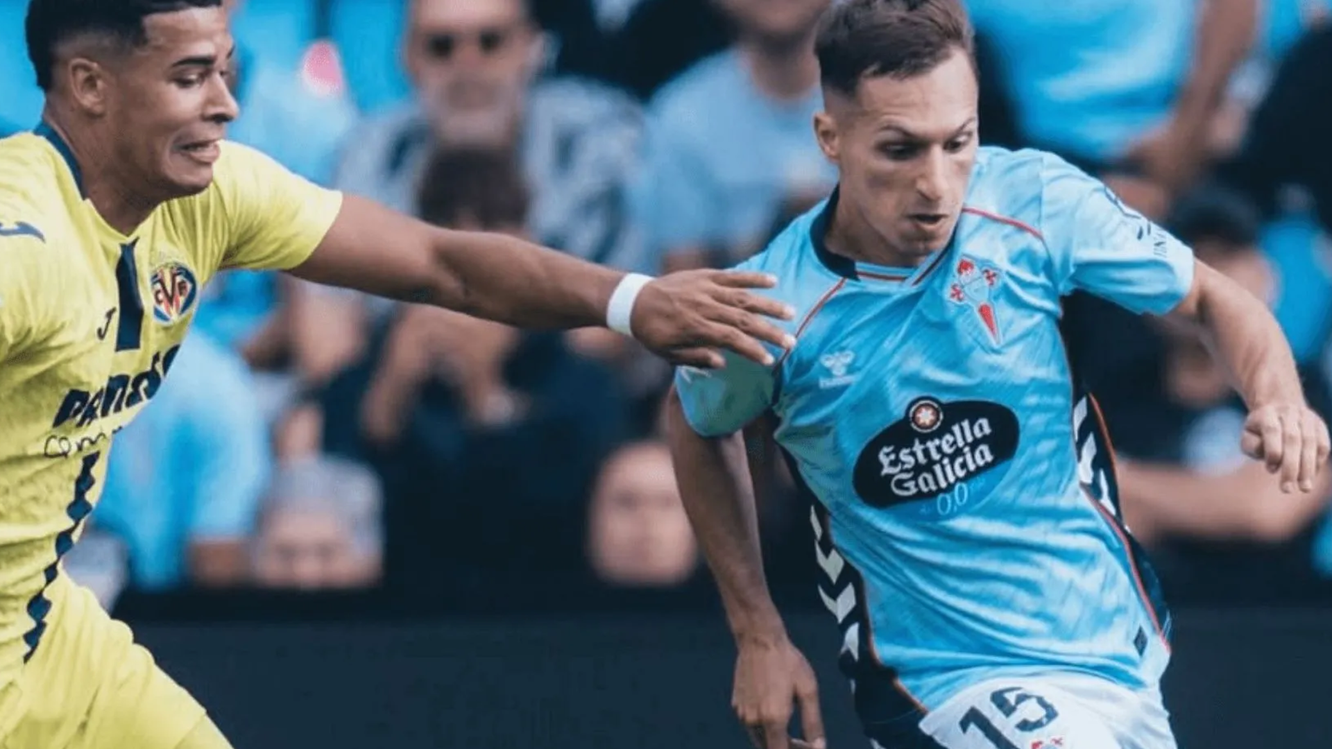 Bryan Zaragoza ante el Villarreal