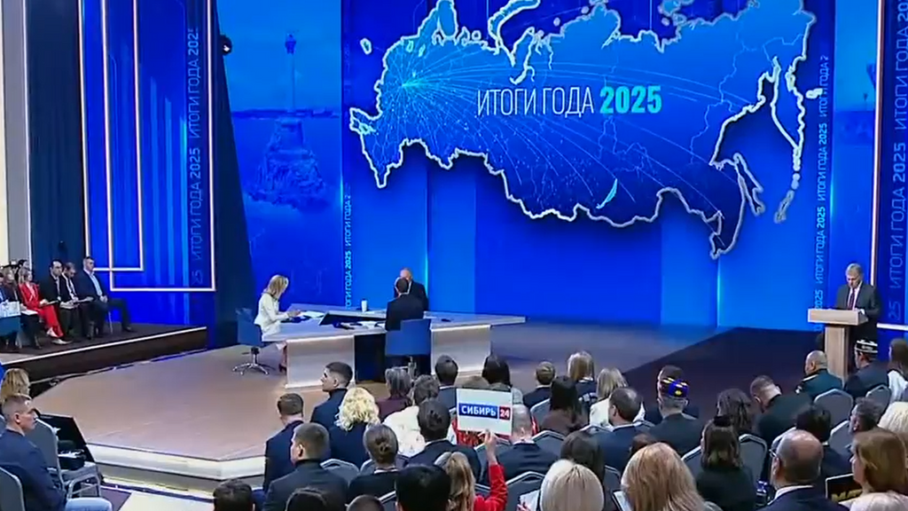 Putin exhibe un mapa con nuevas anexiones y endurece su discurso mientras dice estar abierto a negociar